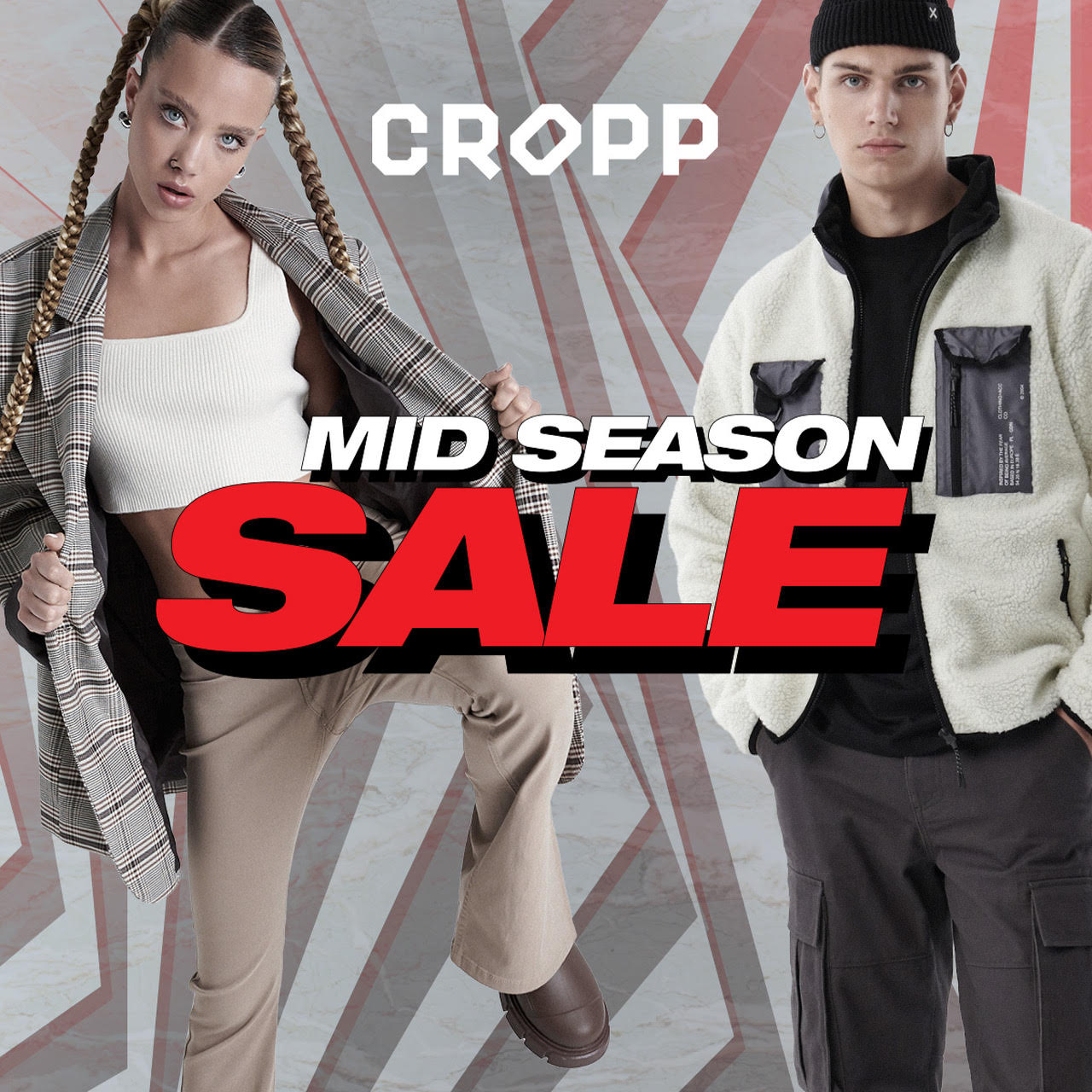 Міжсезонний розпродаж в Cropp