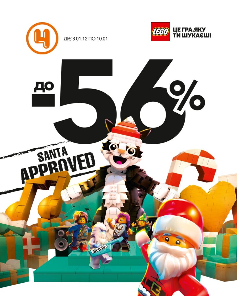  Santa Approved у Чудо Острів — зимові знижки до -56%