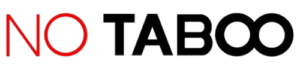 No Taboo logo: red 'NO' followed by black 'TABOO' text.